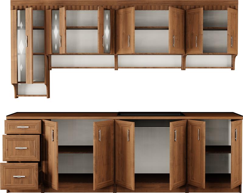 Meble kuchenne vintage 260cm MARGARET 3 2