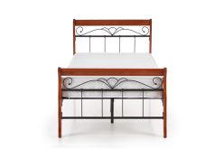 Łóżko z metalu i drewna 90x200 VERONICA 6