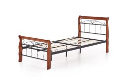 Łóżko z metalu i drewna 90x200 VERONICA 9
