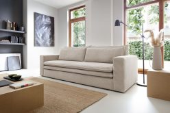 Kanapa z dużym spaniem z pufą NIKKO 1