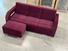 Kanapa z pufą z dużą powierzchnią spania ALIZE 23