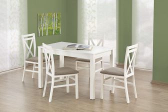 Mały stół do jadalni biały