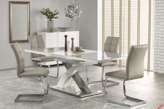 Stół 10 osobowy rozkładany lakierowany 220 cm