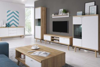 Pojemne meblościanki skandynawskie PRIMAVERA 1