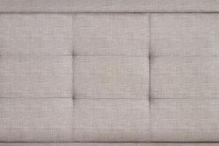 Jasne łóżko tapicerowane z szufladami EVORA 14