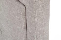 Jasne łóżko tapicerowane z szufladami EVORA 5