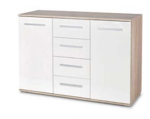 Szerokie komody dwukolorowe LIMA KM4 2