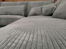 Kanapa narożna sztruksowa COMFORTO MINI 28