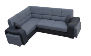 Narożnik z pufami z funkcją spania WIKULA 3