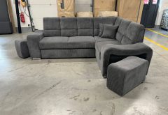 Narożnik z pufami z funkcją spania WIKULA 23