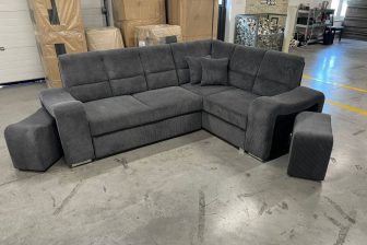 Narożnik z pufami z funkcją spania WIKULA