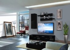 Meblościanki do małego salonu LEDS 1 - wybór kolorów 2