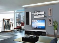 Meblościanki do małego salonu LEDS 1 - wybór kolorów 4