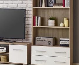 Regał otwarty z szufladami LIMA 3