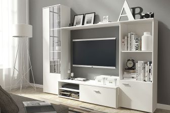 Tania meblościanka biała lub sonoma HONEY