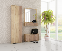 Pojemna garderoba z szafą z lustrem PORTA - duży wybór kolorów 4