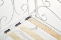 Łóżko metalowe 90x200 białe lub czarne SUMATRA 4