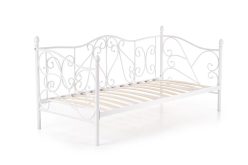 Łóżko metalowe 90x200 białe lub czarne SUMATRA 9