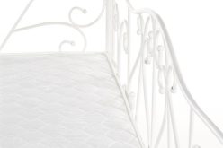 Łóżko metalowe 90x200 białe lub czarne SUMATRA 10