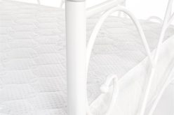 Łóżko metalowe 90x200 białe lub czarne SUMATRA 11