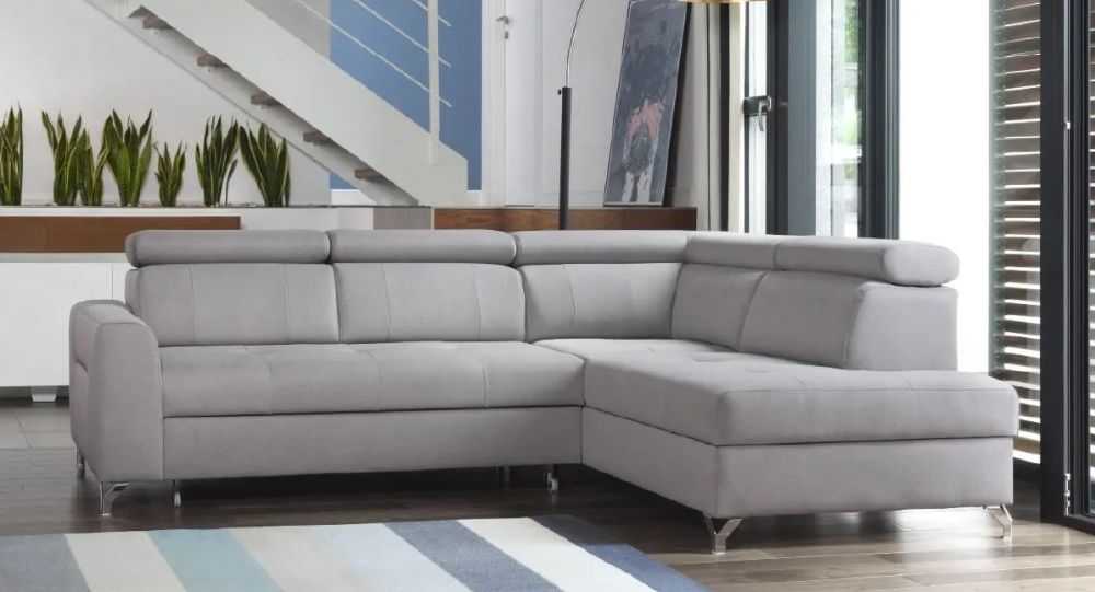 Narożniki salonowe z wysokim oparciem z funkcją spania MONA