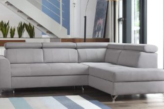 Salonowy narożnik z funkcją spania