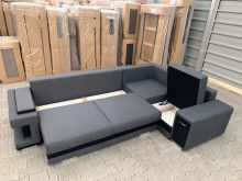 Narożnik z barkiem z dużą powierzchnią spania ADORATOR 1 14