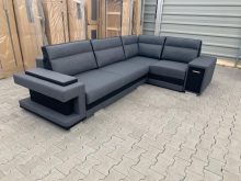 Narożnik z barkiem z dużą powierzchnią spania ADORATOR 1 12