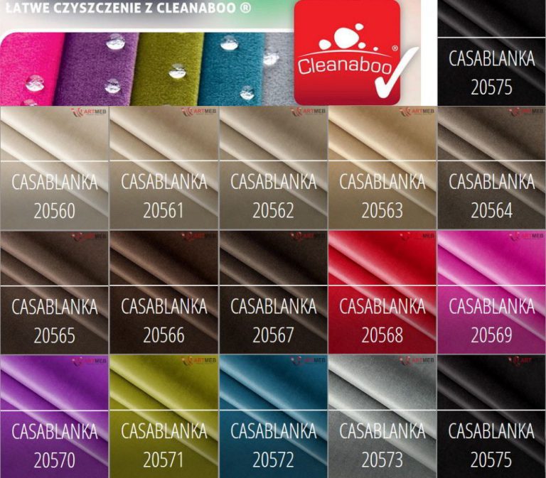 Tkanina Casablanca – tkanina obiciowa + opinie
