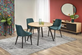 Stół okrągły rozkładany