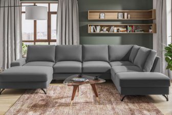 Szare meble do salonu