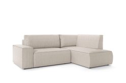 Narożnik z oparciem z obu stron z funkcją spania