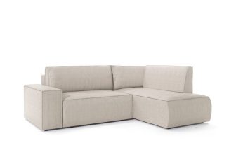 Narożnik z oparciem z obu stron z funkcją spania