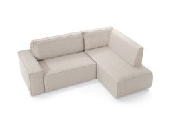 Narożnik z oparciem z obu stron z funkcją spania BIANCO L 2