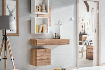 Nowoczesna toaletka do przedpokoju FLAME 3