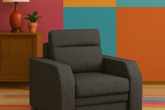 Fotel z narożnikiem