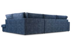 Sztruksowy narożnik z głębokim siedziskiem COMFORTO 28