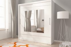 Duże szare szafy przesuwne - mamy dostępne też białe GAJA 9/200 3