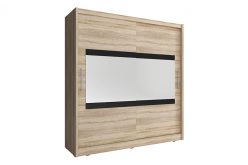 Duże szafy do pokoju 180 cm białe lub grafit GAJA 4/180 5