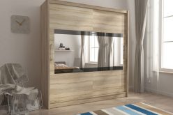 Duże szafy do pokoju 180 cm białe lub grafit GAJA 4/180 2