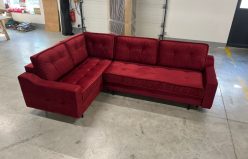 Narożnik butelkowa zieleń z dużą powierzchnią spania AVATAR 37