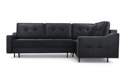 Narożnik butelkowa zieleń z dużą powierzchnią spania AVATAR 19