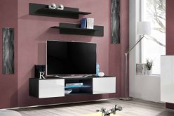 Szafka RTV wisząca 160 cm ALPINA - piękne kolory połysk do wyboru 5