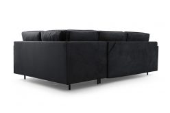 Srebrny narożnik z dużą powierzchnią spania AVANTI 19