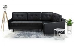 Srebrny narożnik z dużą powierzchnią spania AVANTI 14