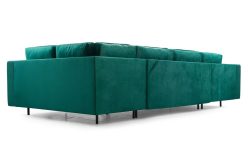 Złoty narożnik U z dużą powierzchnią spania AVATAR U 10