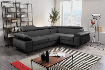 Narożnik z regulowanymi zagłówkami