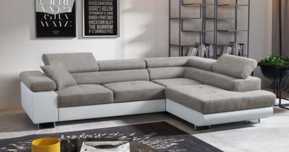 Dwukolorowa rogówka do pokoju