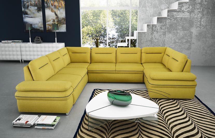 Narożnik XXL do dużego salonu