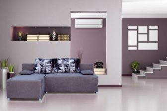 Mały narożnik 200x140 z funkcją spania w salonie